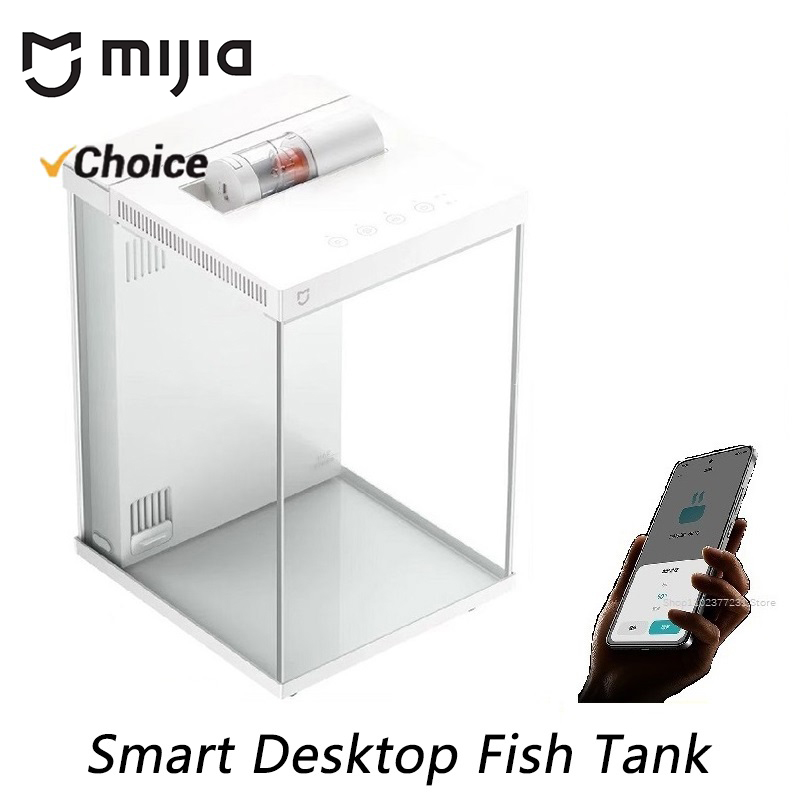 Xiaomi Aquarium Fish Tank - Akuarium Meja Pintar Mijia 10L, Kontrol