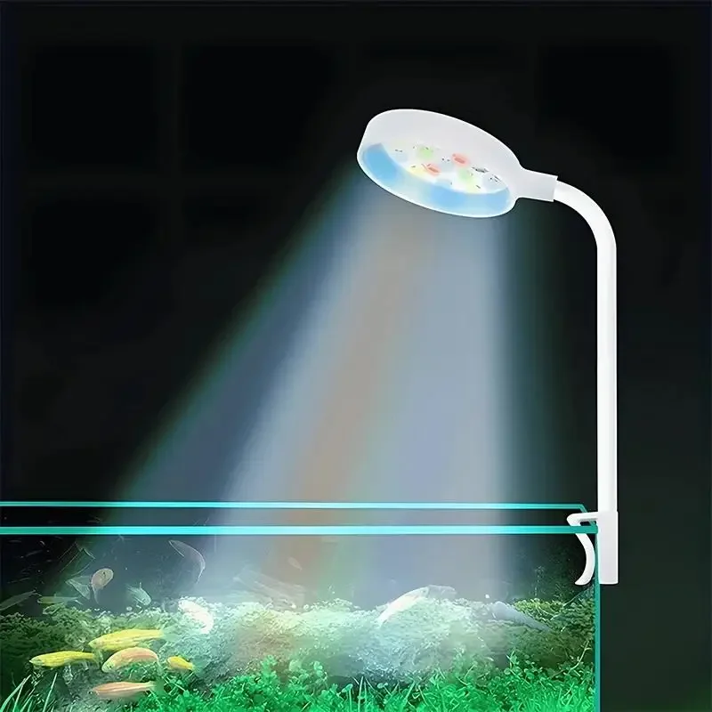 Aquarium Light - Lampu Akuarium dengan Adaptor LED Clip