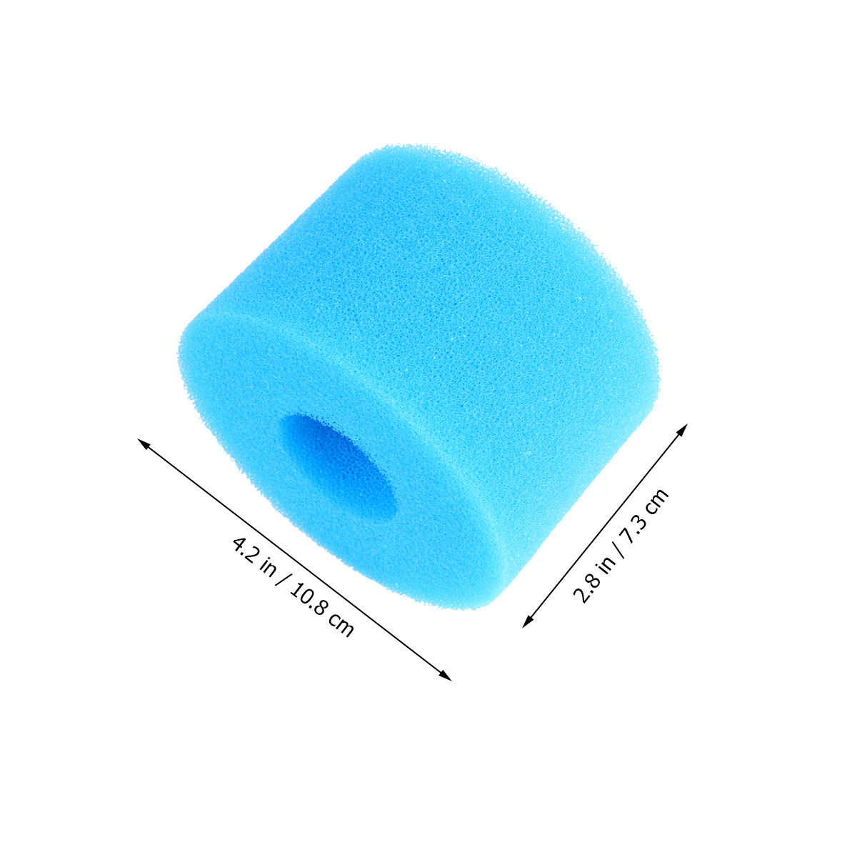 4 Buah Spons Filter Silinder B - Fish Tank Filter ulasan dan harga