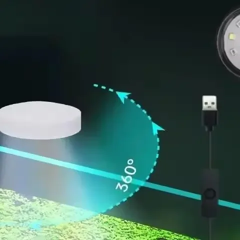 Lampu Akuarium dengan Adaptor  - Aquarium Light ulasan dan harga