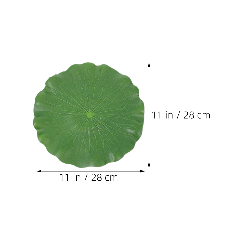 15 Buah Daun Teratai Buatan ya - Aquarium Decor ulasan dan harga
