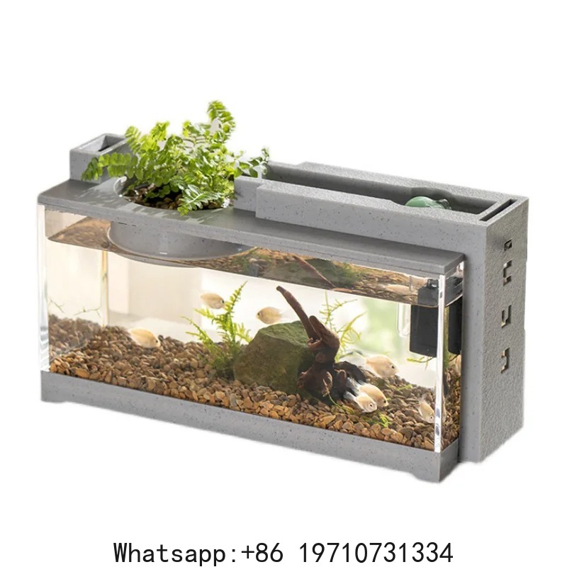 Kit Tangki Ikan Akuarium denga - Aquarium Light ulasan dan harga