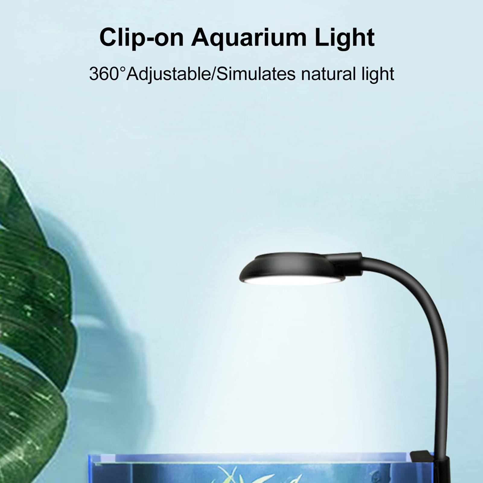 Lampu Penjepit Ikan, Lampu unt - Aquarium Light ulasan dan harga