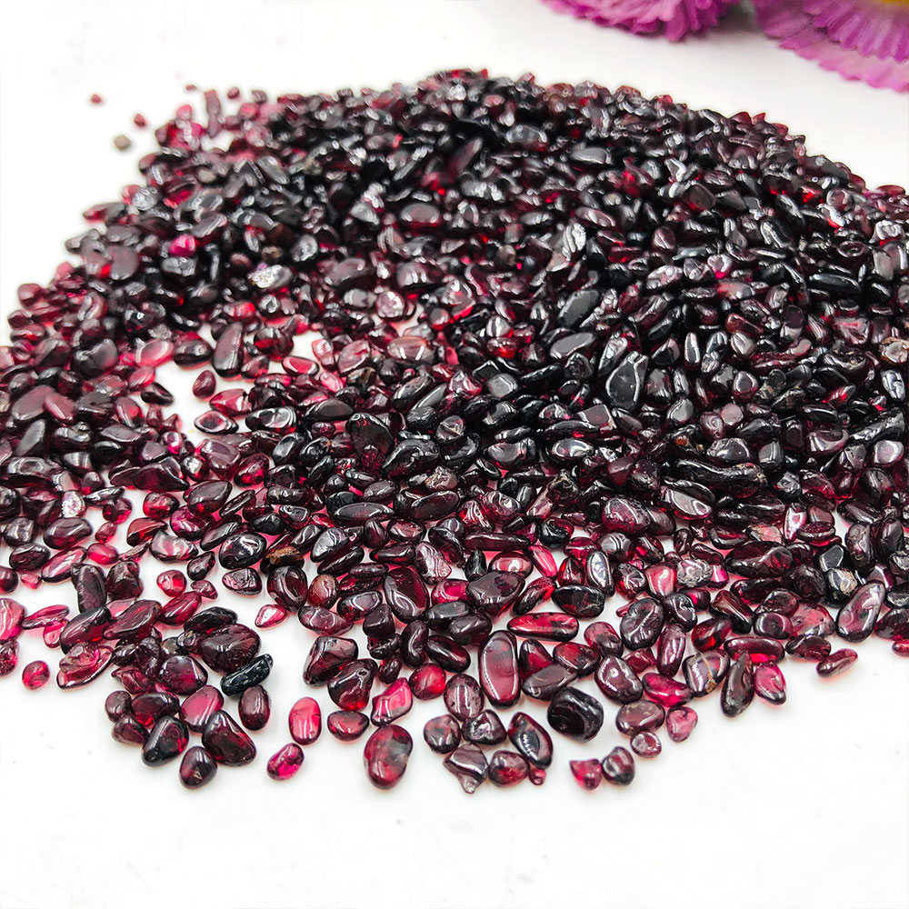 50g/pak Lot Garnet merah alami - Fish Tank Gravel ulasan dan harga